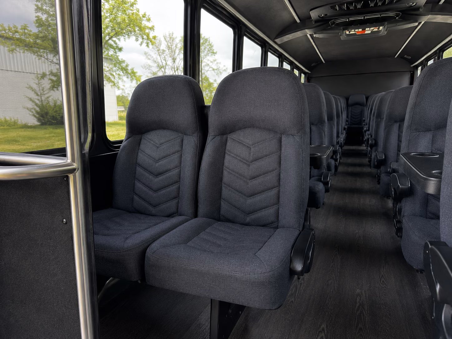 bryan 20 passenger minibus interior