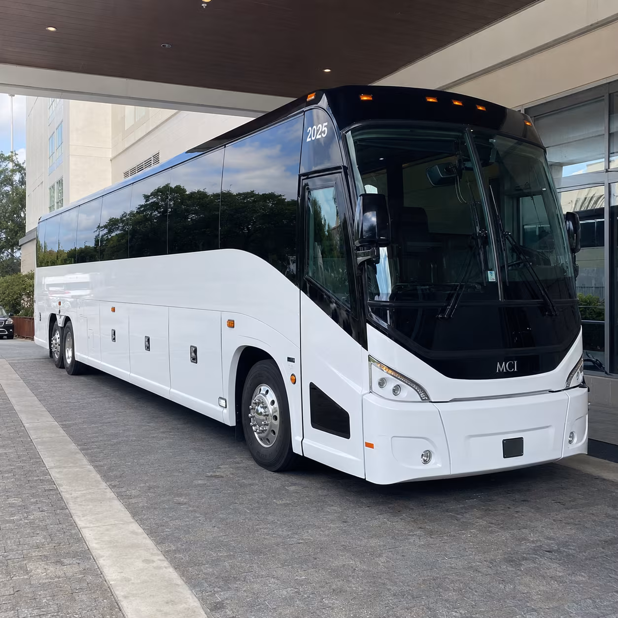 bryan 54 passenger charter bus