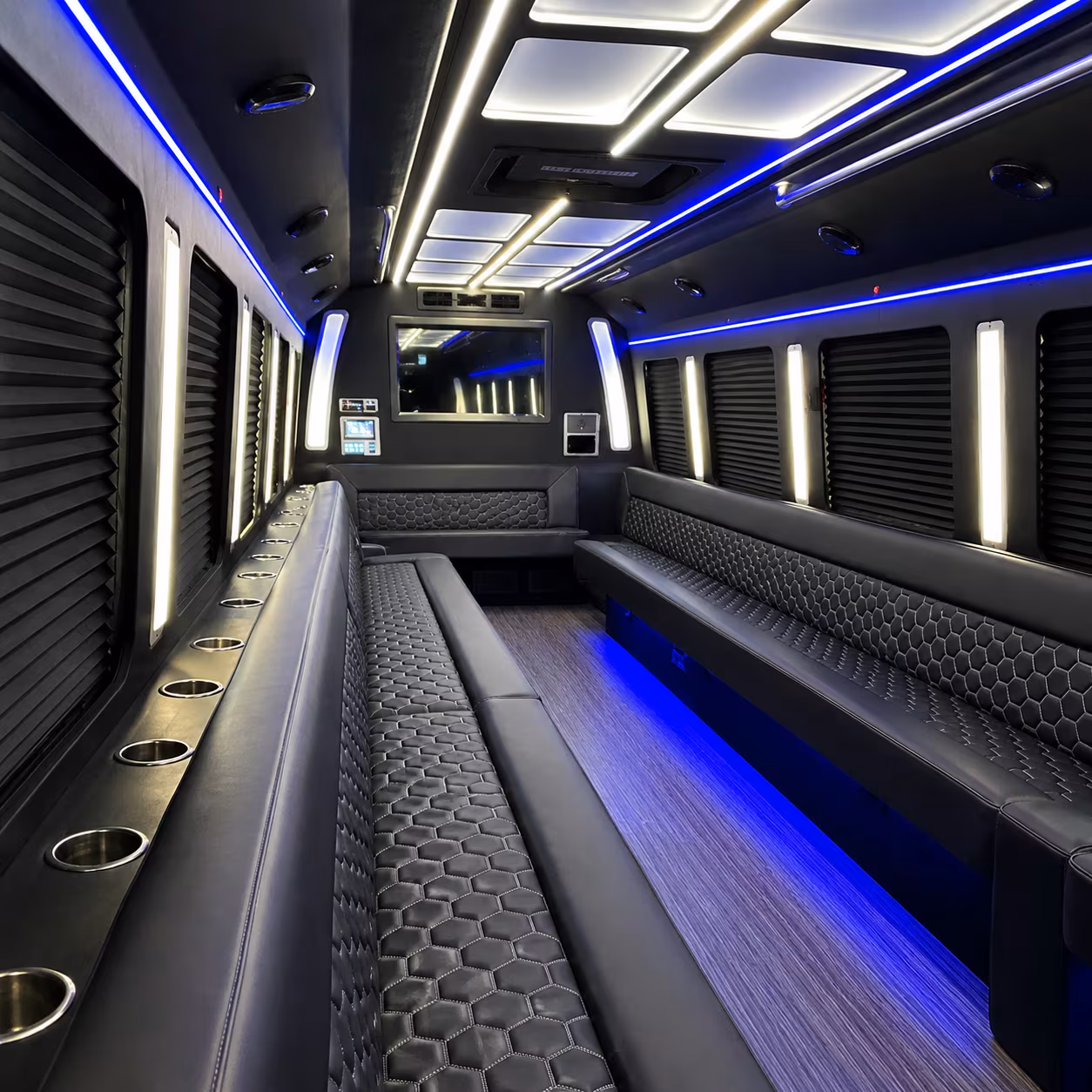 bryan concert party bus rental